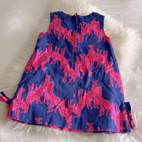 Lilly Pulitzer shift dress jiraf  print - Picture 2 of 6